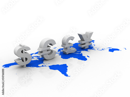 Illustration: Global Currencies Global Currencies