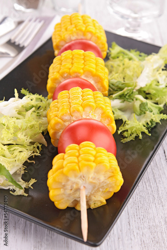 Photo: corn kebab corn kebab