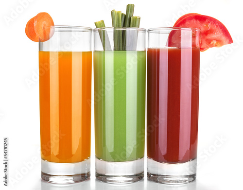 Photo: juice of carrots, celery and tomatoes juice of carrots, celery and tomatoes