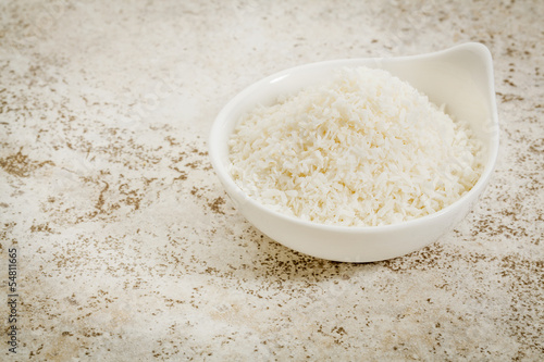 Photo: coconut flakes coconut flakes