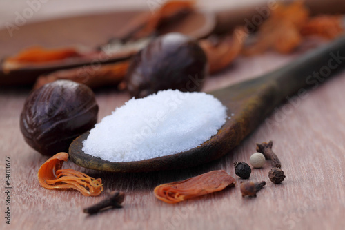 Photo: Sea salt with Indian spices Sea salt with Indian spices