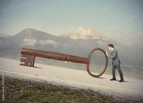 Photo: Key to success Key to success