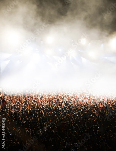 Photo: Crowd at concert Crowd at concert