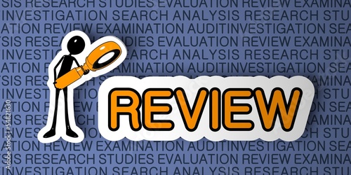Illustration: Review Concept. Review Concept.