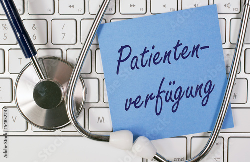 Photo: Patientenverfügung Patientenverfügung