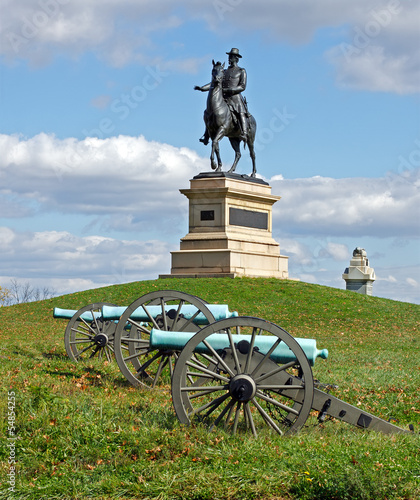 Photo: General Hancock at Gettysburg General Hancock at Gettysburg