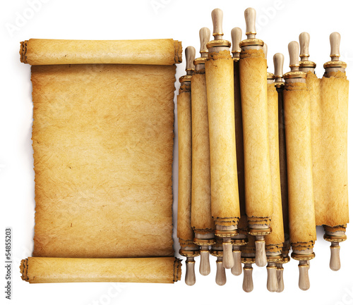Illustration: scroll scroll