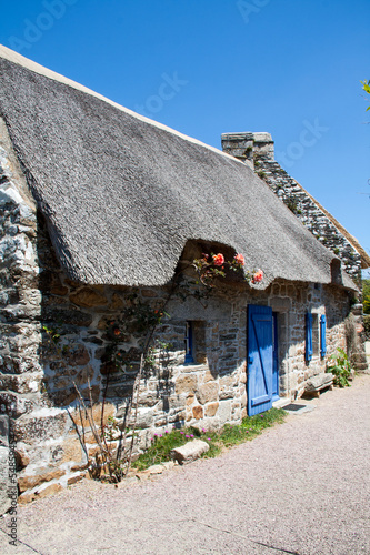 Photo: Chaumière bretonne Chaumière bretonne