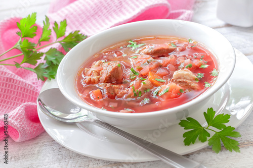 Photo: Beet soup Beet soup