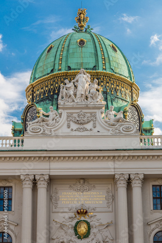 Photo: St. Michael's Wing Of Hofburg Imperial Palace. Vienna. Austria. St. Michael's Wing Of Hofburg Imperial Palace. Vienna. Austria.