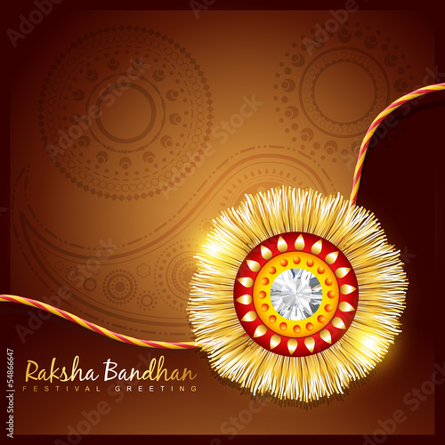 Vector: rakhi background rakhi background