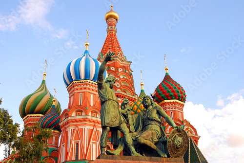 Photo: Saint Basil cathedral in Moscow Saint Basil cathedral in Moscow