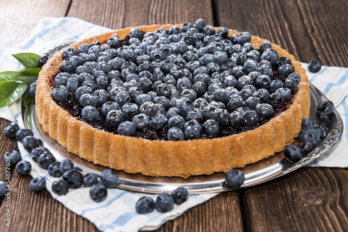 Photo: Fresh Blueberry Tart with fruits Fresh Blueberry Tart with fruits