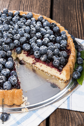 Photo: Fresh Blueberry Tart with fruits Fresh Blueberry Tart with fruits