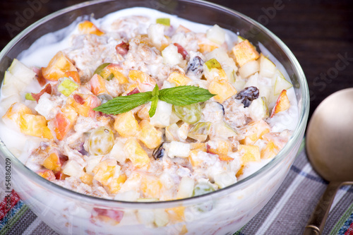 Photo: Muesli with fruit Muesli with fruit