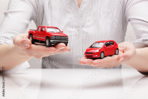 Photo: Сhoice of car (concept) Сhoice of car (concept)