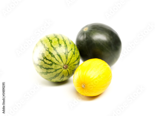Photo: Wassermelonen und Honigmelone Wassermelonen und Honigmelone
