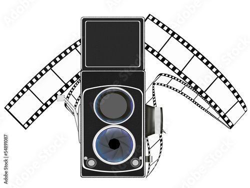Illustration: フィルムカメラ フィルムカメラ