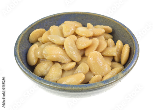 Photo: Butter beans in bowl Butter beans in bowl