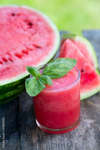 Photo: Water melon smoothie Water melon smoothie