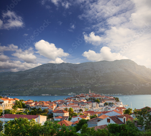 Photo: cityscape of Korcula. Croatia cityscape of Korcula. Croatia