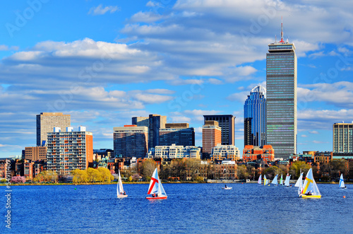 Photo: Boston, Massachusetts Skyline at Back Bay Boston, Massachusetts Skyline at Back Bay