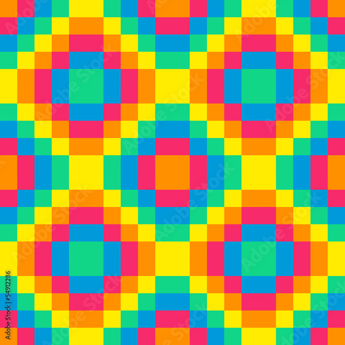 Vector: 8-bit seamless rainbow diamond background tile 8-bit seamless rainbow diamond background tile
