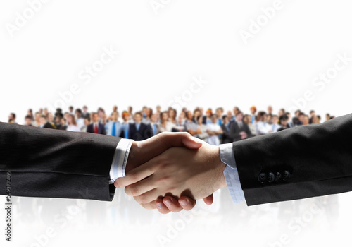 Photo: Business handshake Business handshake