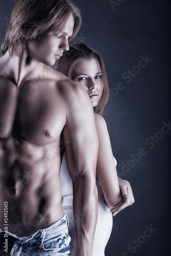 Photo: Passionate couple Passionate couple