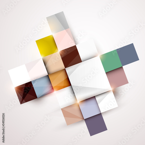 Vector: Background of geometric shapes Background of geometric shapes