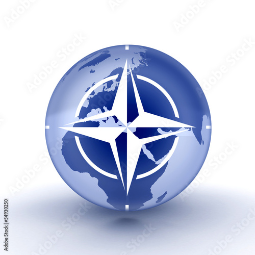 Illustration: NATO and earth NATO and earth