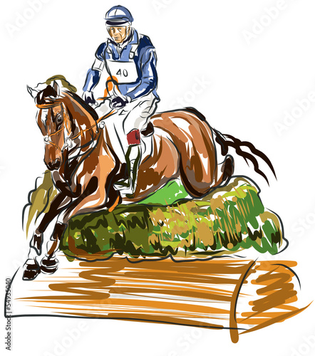Vector: cheval équitation cheval équitation