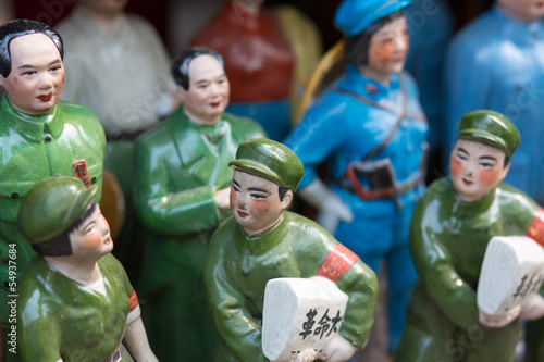 Photo: Little chinese tin slodiers Little chinese tin slodiers