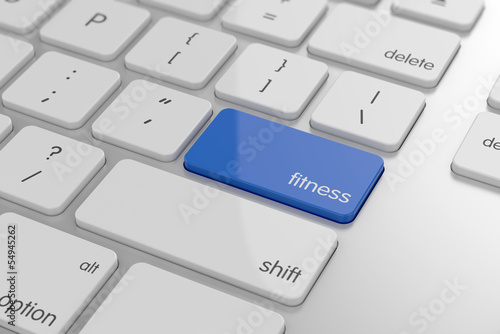 Illustration: Fitness button Fitness button