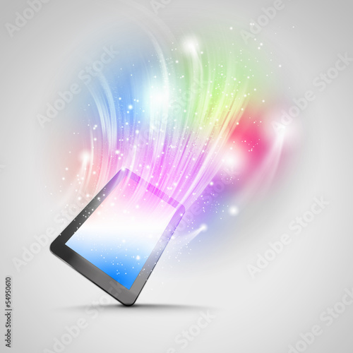 Illustration: Tablet pc Tablet pc