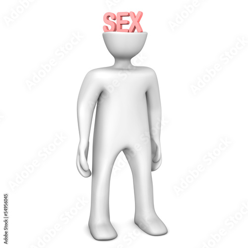 Illustration: sex in the head sex in the head