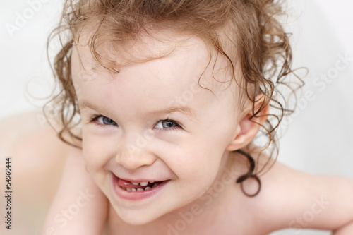 Photo: Little baby devil in the bath Little baby devil in the bath