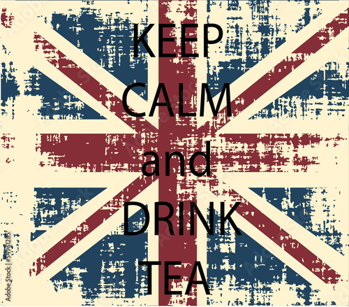 Illustration: drink tea drink tea