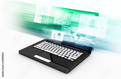 Illustration: Electronic Trade Electronic Trade