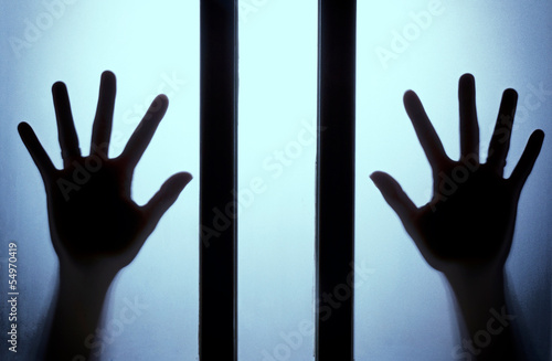 Photo: The silhouette of the hand The silhouette of the hand