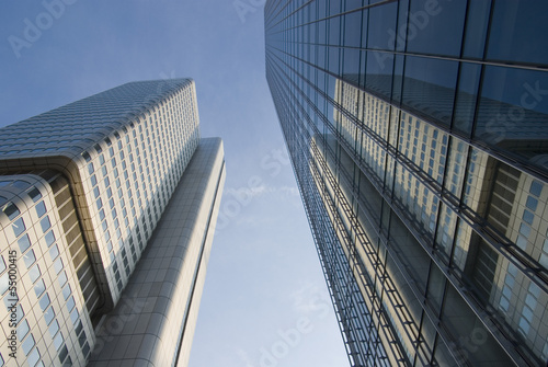 Photo: Deutschland, Frankfurt am Main, Hochhaus-Gebäude, Skyper Deutschland, Frankfurt am Main, Hochhaus-Gebäude, Skyper