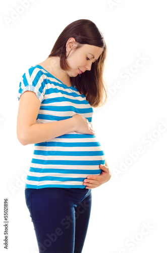 Photo: pregnant woman pregnant woman