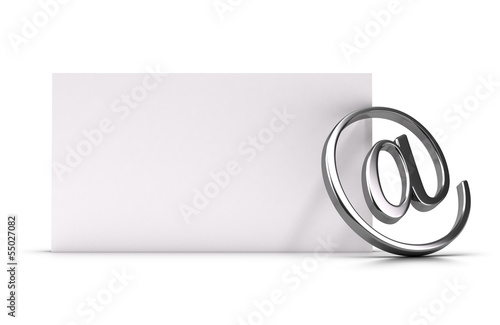 Illustration: Email Address or Contact Concept Illustration Email Address or Contact Concept Illustration