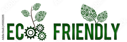 Illustration: Eco Friendly Banner Eco Friendly Banner