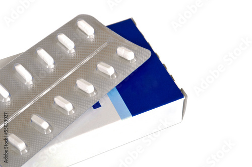 Photo: Packaged pills Packaged pills