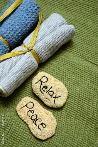 Photo: relax and peace at a spa relax and peace at a spa