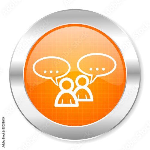 Illustration: forum icon forum icon