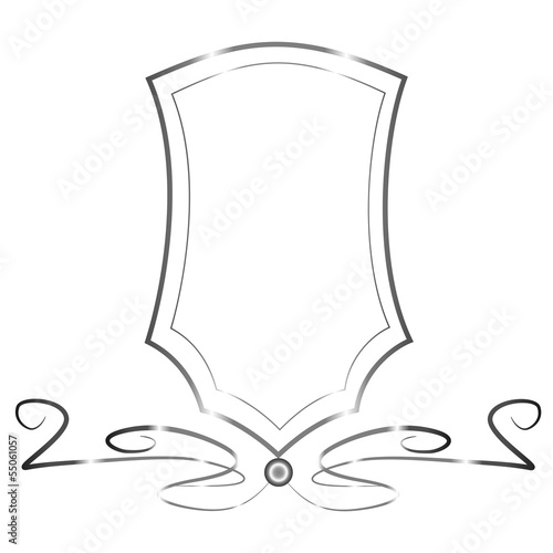 Vector: Wappen silber Vektor Abstrakt Wappen silber Vektor Abstrakt