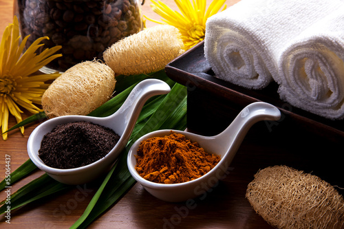 Photo: Coffee and Turmeric Scrub Coffee and Turmeric Scrub