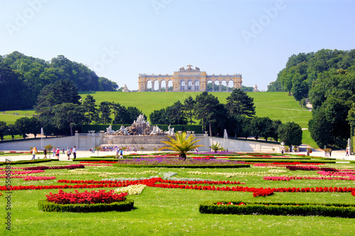 Photo: Gardens of Schonbrunn Palace, Vienna, Austria Gardens of Schonbrunn Palace, Vienna, Austria
